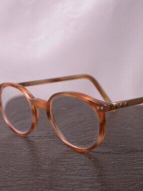 Lunor Horn Tortoise Frames Eyeglasses HandMade in Germany Mod. 215